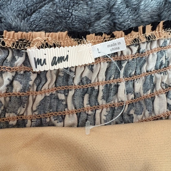 Mi Ami leopard print midi dress - Picture 5 of 5